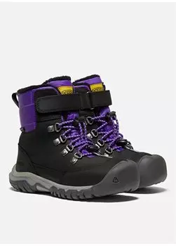 Черные Ботинки Boy's 1025522-11112 GRETA BOOT WP Keen, черный