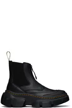 Черные ботинки челси DMXL на молнии Dr. Martens