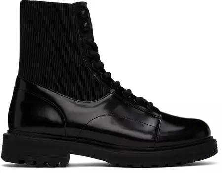 Черные ботинки D-Alabhama BT Diesel