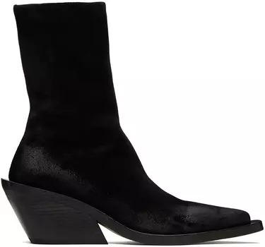 Черные ботинки Джессетто. Marsell