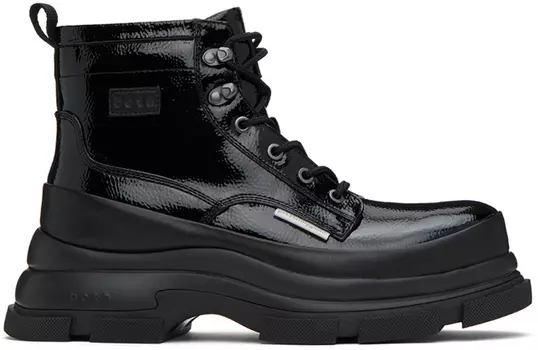 Черные ботинки Gao Eva both