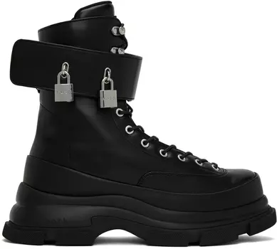 Черные ботинки Gao Eva both