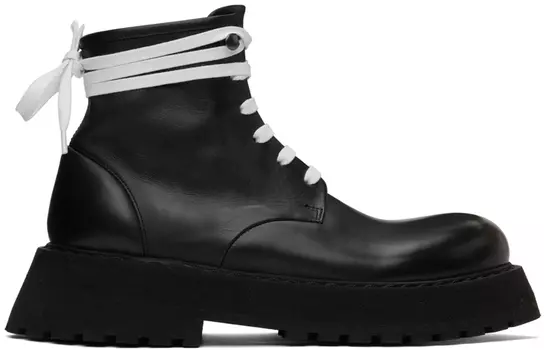 Черные ботинки микарро Marsll