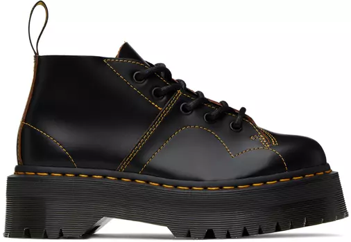 Черные ботинки на квадратной подошве Church Dr. Martens