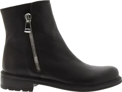 Черные ботинки на молнии Ql04 Blackstone, черный
