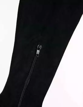 Черные ботинки с острым носком Topshop Raya