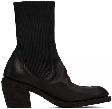 Черные ботинки SB96D Guidi