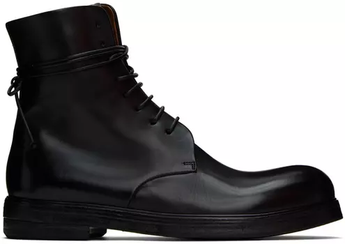 Черные ботинки Zucca Zeppa Marsell