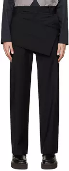 Черные брюки-билет STRONGTHE