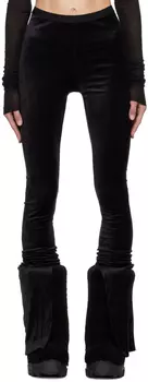 Черные брюки Carmen Lounge Rick Owens Lilies