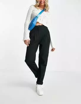 Черные брюки чинос ASOS DESIGN