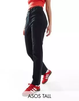 Черные брюки чинос ASOS DESIGN