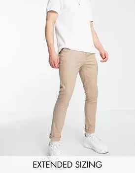 Черные брюки чинос скинни ASOS DESIGN
