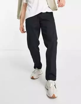 Черные брюки чинос свободного кроя Jack & Jones Intelligence Kane