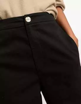 Черные брюки-чиносы ASOS