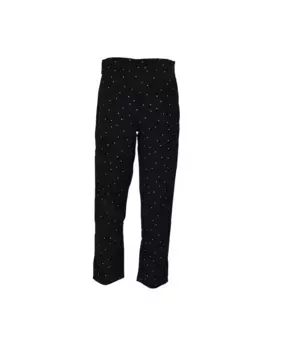 Черные брюки для девочки в горошек La Ormiga