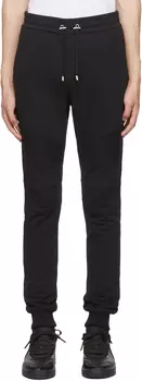 Черные брюки для отдыха из фольги Balmain