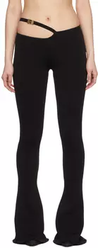 Черные брюки для отдыха из вискозы Balmain