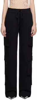 Черные брюки для отдыха на шнурке Blumarine