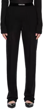 Черные брюки для отдыха PJ TOM FORD