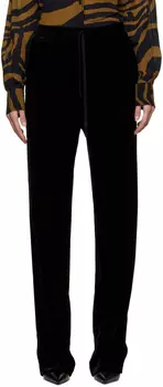 Черные брюки для отдыха с кулиской TOM FORD