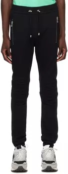 Черные брюки для отдыха с тиснением Balmain