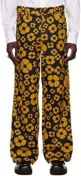Черные брюки до колена Carhartt WIP Edition Marni