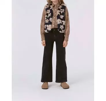 Черные брюки Girls Asta Molo