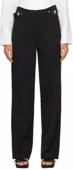 Черные брюки интерлок Dion Lee