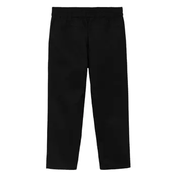 Черные брюки из хлопка EKD Burberry, черный