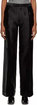 Черные брюки из микадо Maison Margiela