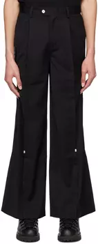 Черные брюки извилистости C2H4