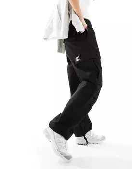 Черные брюки-карго Carhartt WIP Jet Parachute