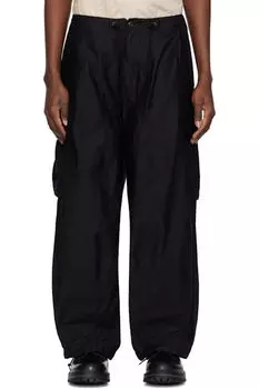 Черные брюки-карго HD NEEDLES