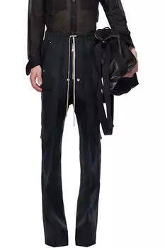 Черные брюки-карго Hollywood Cargobelas Rick Owens