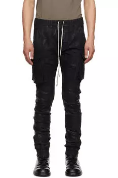 Черные брюки-карго Hollywood Mastodon Cut Rick Owens DRKSHDW