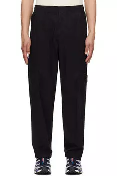 Черные брюки-карго Mil-Spec Stretch Ripstop Stone Island