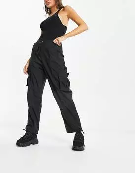 Черные брюки карго премиум-класса adidas Originals Essentials