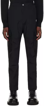 Черные брюки карго с крестом Marcelo Burlon County of Milan