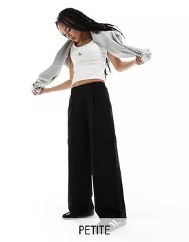 Черные брюки карго свободного кроя JDY Petite