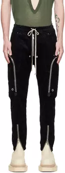 Черные брюки карго в стиле баухаус Rick Owens