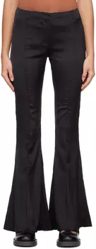 Черные брюки-клеш Acne Studios