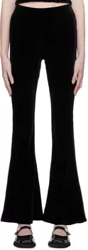 Черные брюки-клеш GANNI