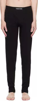 Черные брюки Long John Lounge TOM FORD