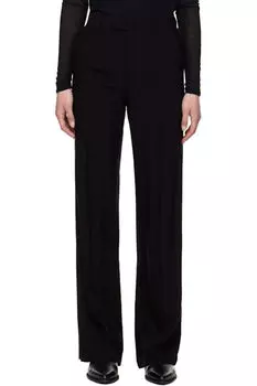 Черные брюки Maaike Flared Leg Comfort Ann Demeulemeester