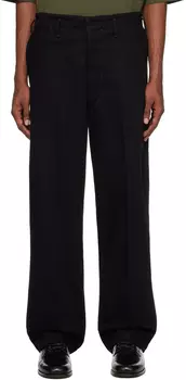 Черные брюки-макси LEMAIRE