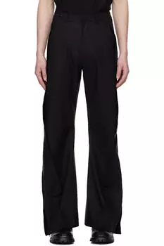 Черные брюки-мешки из плотного хлопка CARNET-ARCHIVE