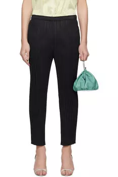 Черные брюки Monthly Colors April PLEATS PLEASE ISSEY MIYAKE
