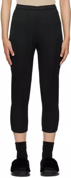 Черные брюки Monthly Colors December Pleats Please Issey Miyake