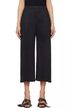Черные брюки Monthly Colors February PLEATS PLEASE ISSEY MIYAKE